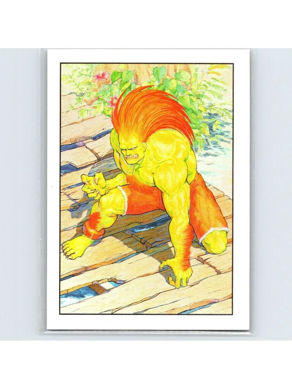1993 Topps Street Fighter II Rolling attack #70